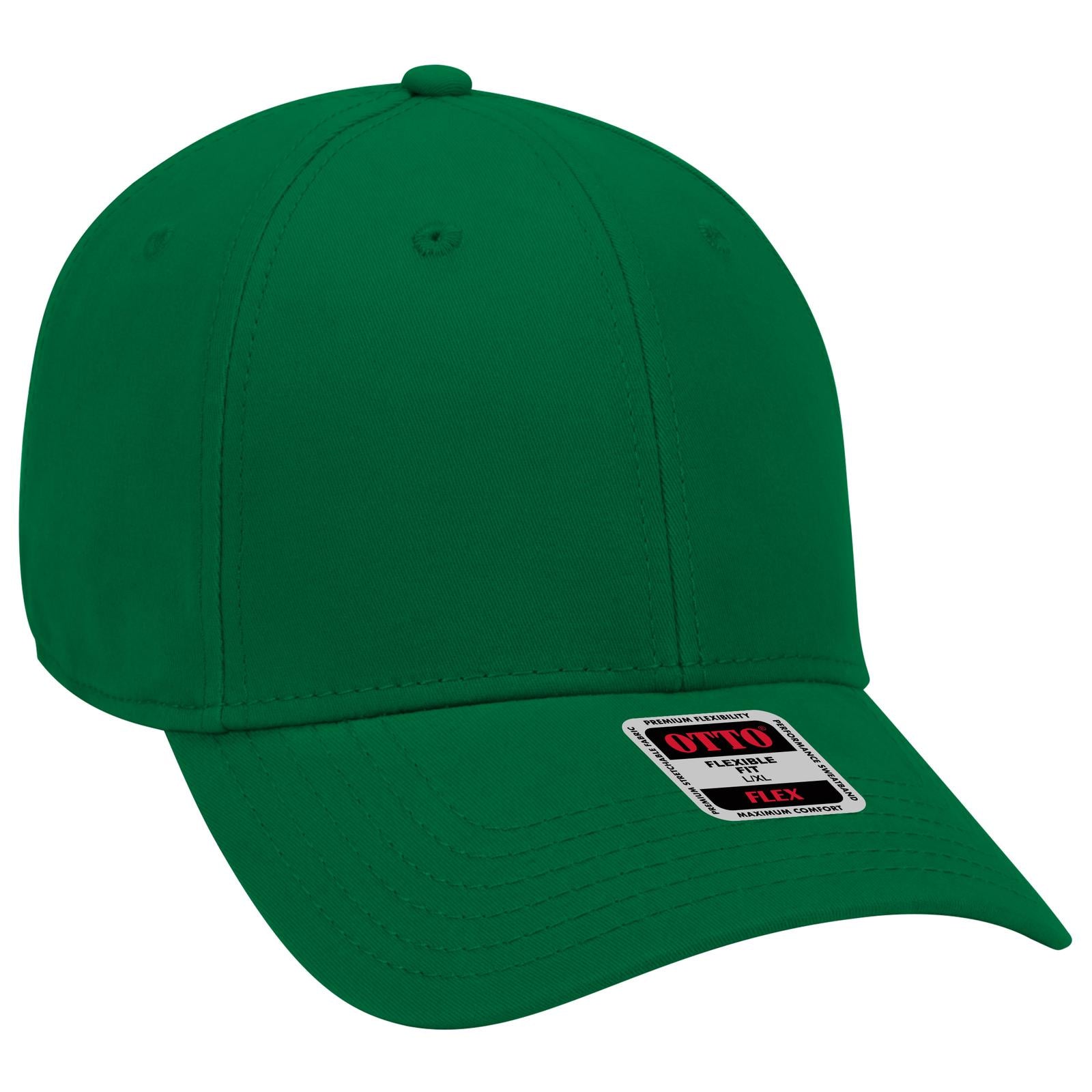 OTTO CAP "OTTO FLEX" Fitted 6 Panel Low Profile Baseball Cap