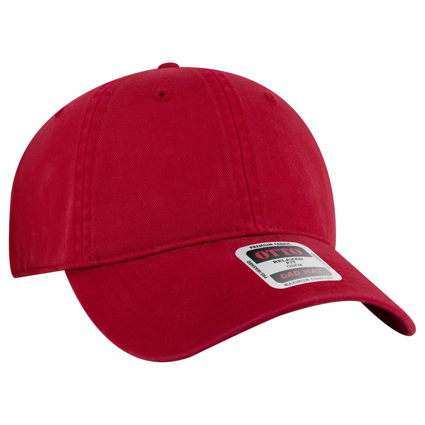 OTTO CAP 6 Panel Low Profile Dad Hat 18-772