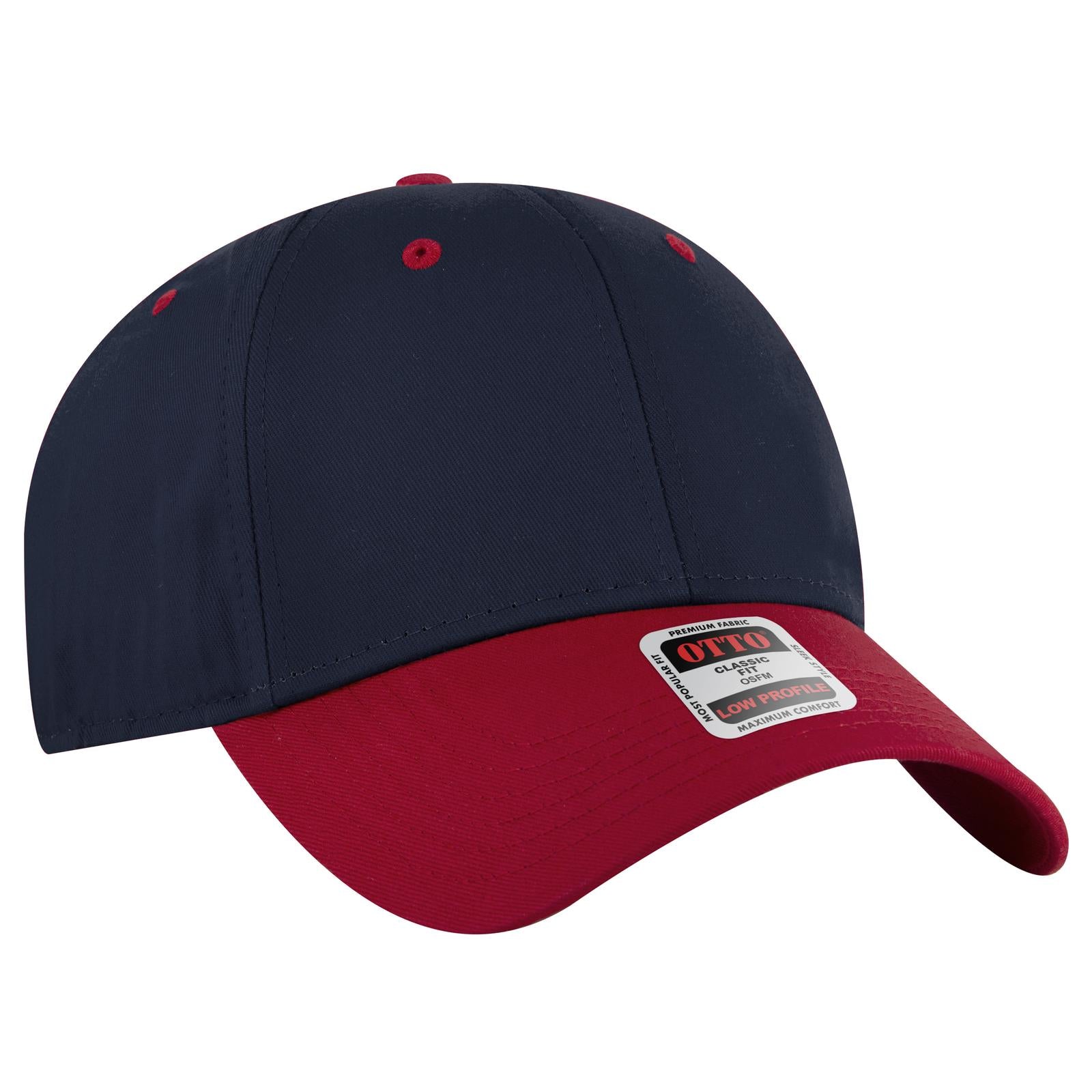 OTTO CAP 6 Panel Low Profile Baseball Cap