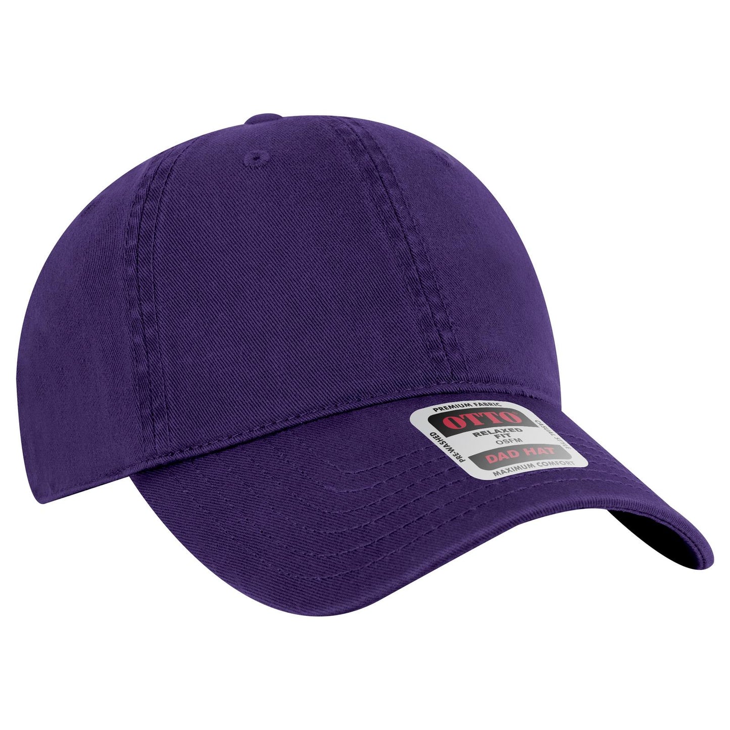 OTTO CAP 6 Panel Low Profile Dad Hat 18-772