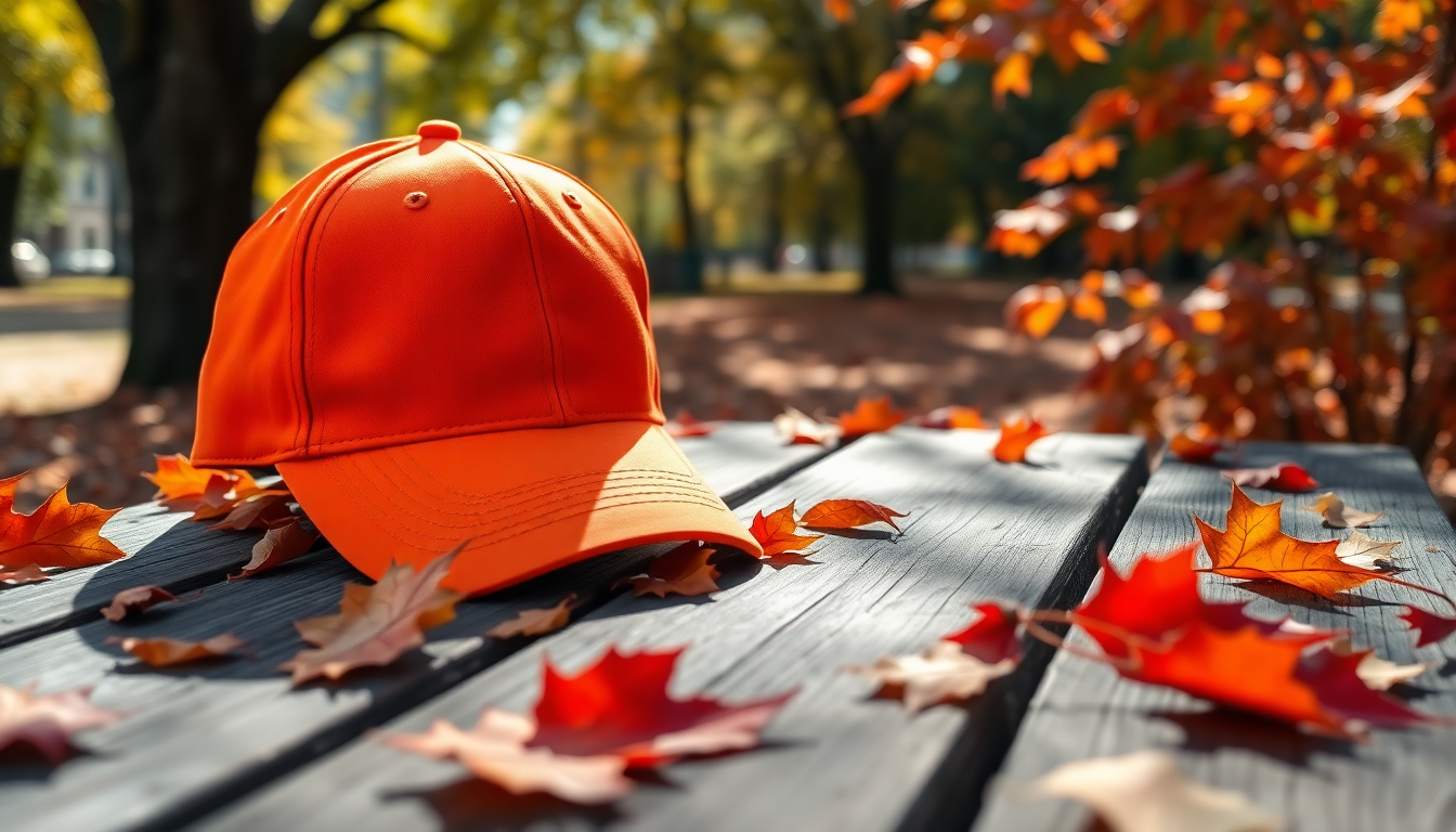 Gear Up for Fall with Custom Orange Hats from Capbackcustoms