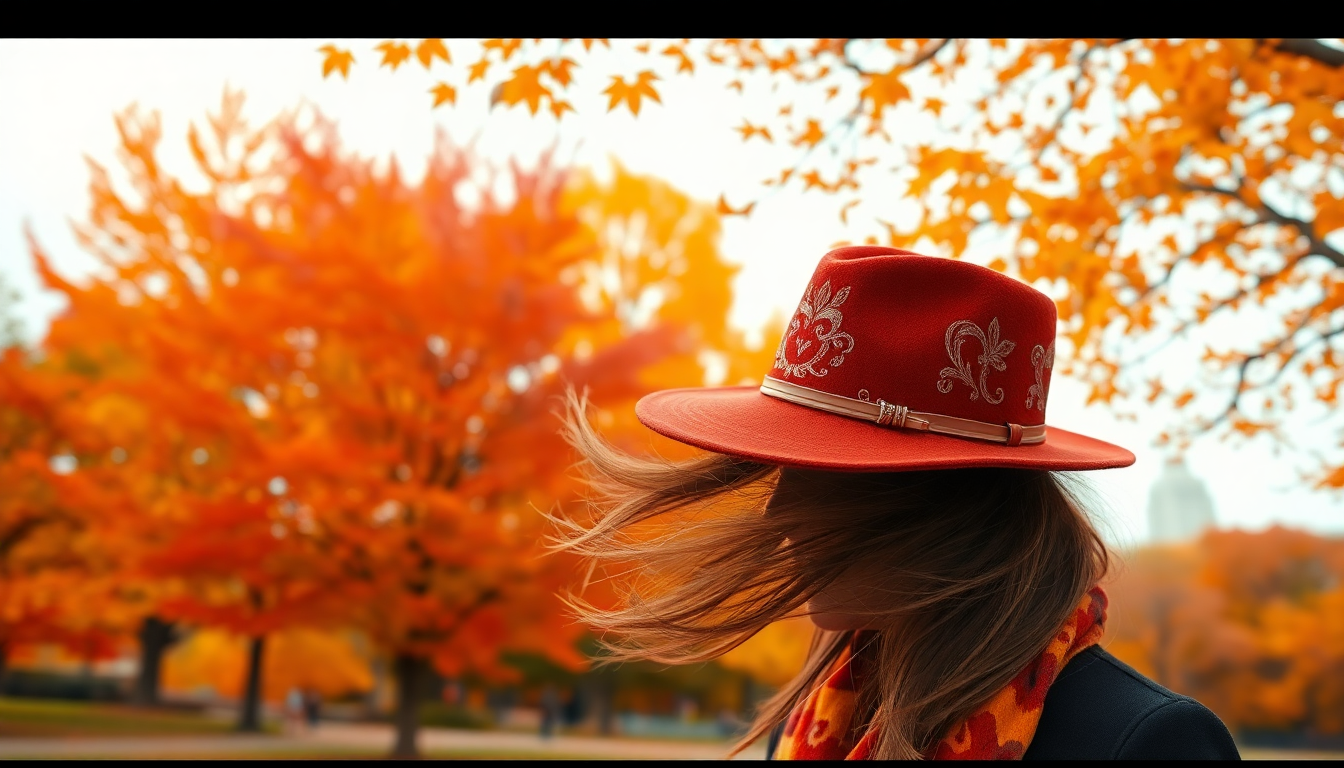 Falling for Orange: Trending Custom Hats for Fall