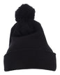 Pom-Pom Cuffed Knit Beanie 1501P