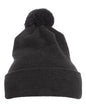 Pom-Pom Cuffed Knit Beanie 1501P