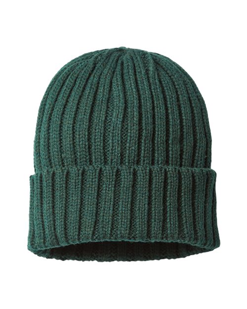Sustainable Cable Knit Cuffed Beanie SHORE