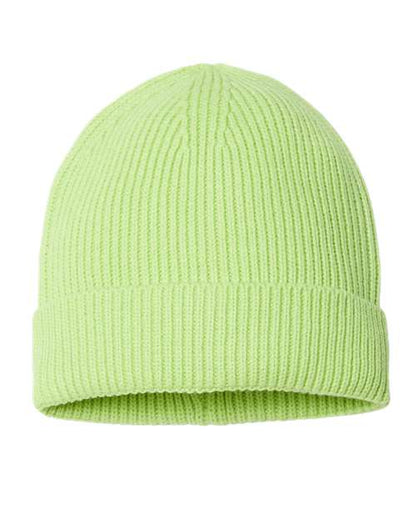 Sustainable Fine Rib Cuffed Beanie ANDY