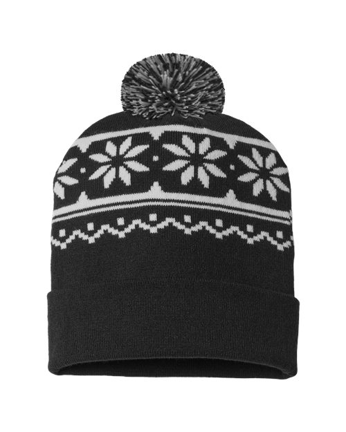USA-Made Snowflake Beanie RKF12
