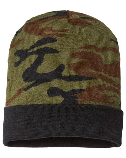 USA-Made Camo Cuffed Beanie RKC12