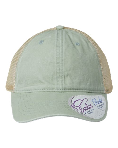 Women's Washed Mesh-Back Cap TESS