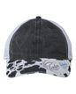 Women's Printed Bill with Mesh Back Cap JANET