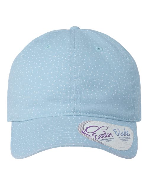 Women's Garment-Washed Fashion Print Cap HATTIE