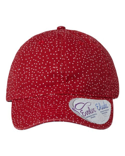 Women's Garment-Washed Fashion Print Cap HATTIE