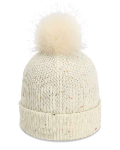 The Montage Pom Cuffed Beanie 6014