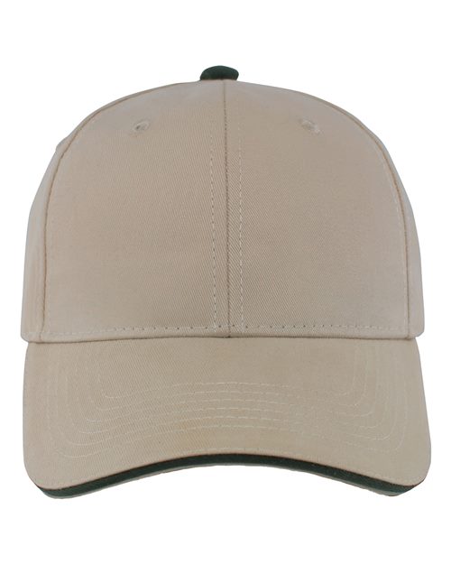 Brushed Cotton Sandwich Cap