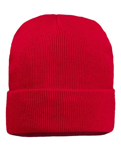 12" Jersey Lined Cuffed Beanie SP12JL