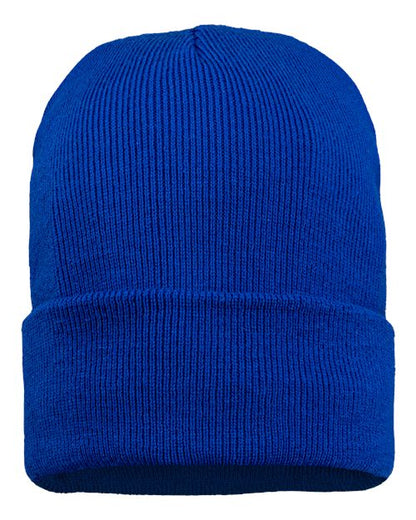 12" Jersey Lined Cuffed Beanie SP12JL