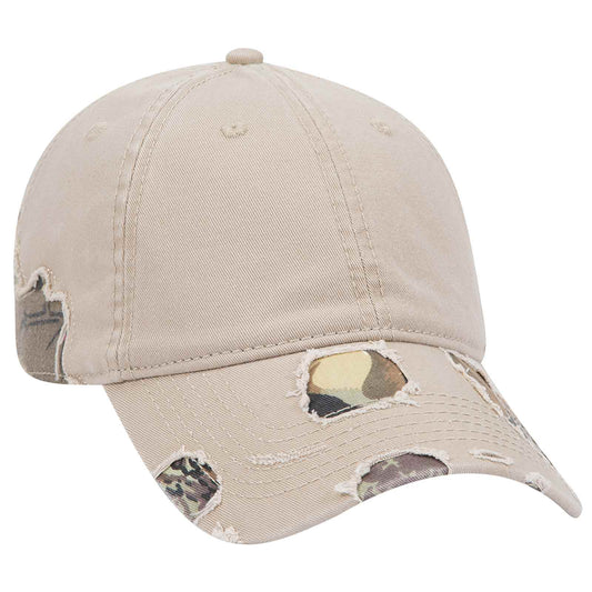 OTTO CAP Camouflage 6 Panel Low Profile Baseball Cap 110-1093