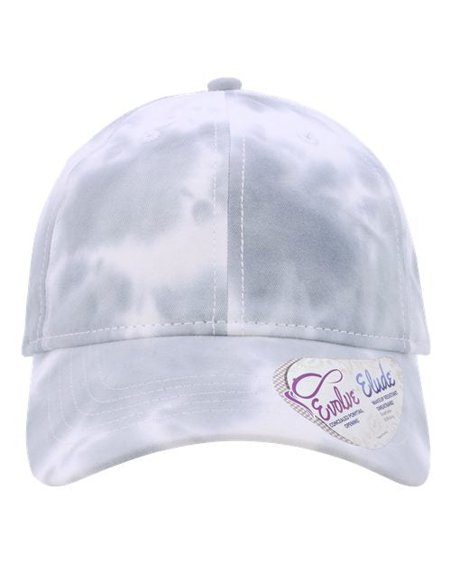 Women's Garment-Washed Fashion Print Cap HATTIE