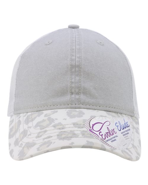 Women's Printed Bill with Mesh Back Cap JANET