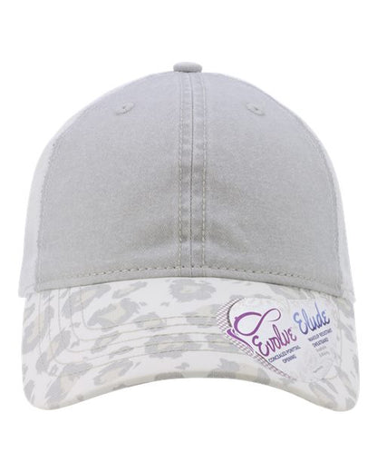 Women's Printed Bill with Mesh Back Cap JANET
