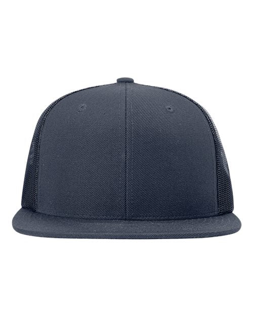 Wool Blend Flat Bill Trucker Cap 511