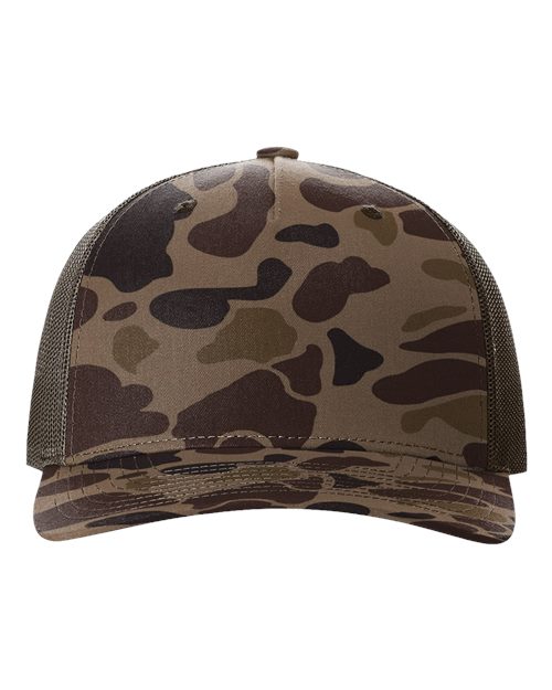 Five-Panel Printed Trucker Cap 112PFP
