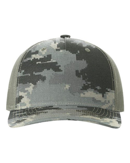 Five-Panel Printed Trucker Cap 112PFP