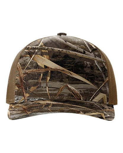 Five-Panel Printed Trucker Cap 112PFP