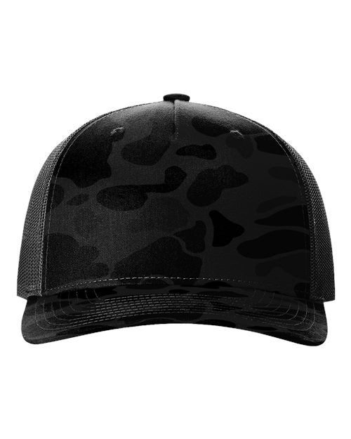 Five-Panel Printed Trucker Cap 112PFP