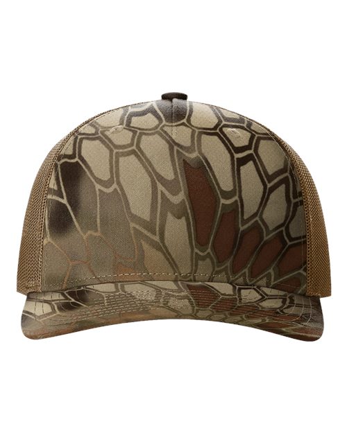 Five-Panel Printed Trucker Cap 112PFP