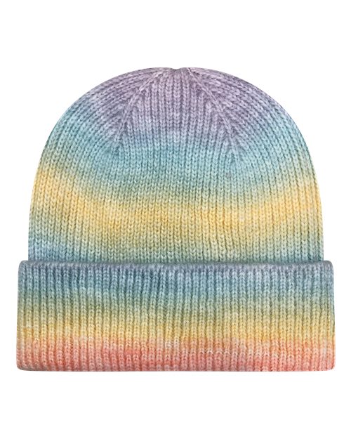 Tie-Dyed Ribbed Beanie KTDRB