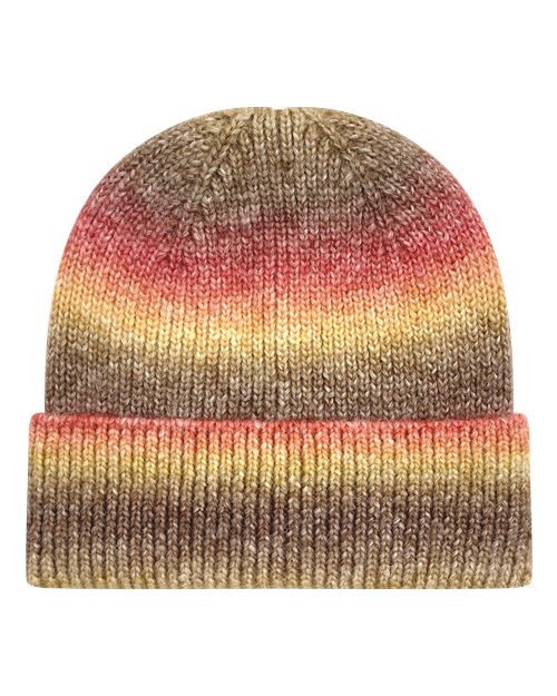 Tie-Dyed Ribbed Beanie KTDRB