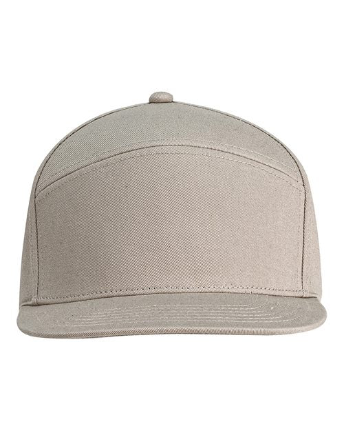 Hybrid Flat Bill Cap BA709