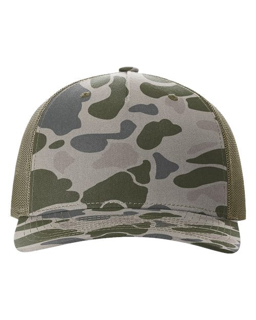 Five-Panel Printed Trucker Cap 112PFP