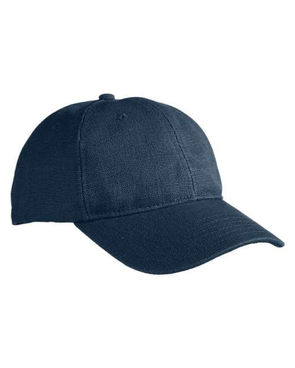 Washed Hemp Unstructured Baseball Cap EC7091