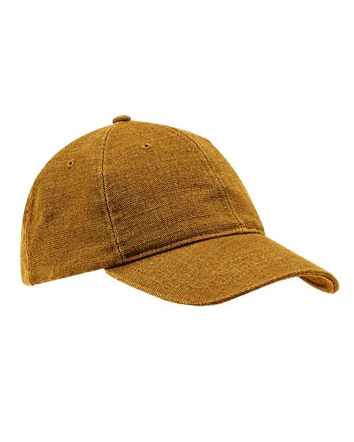 Washed Hemp Unstructured Baseball Cap EC7091