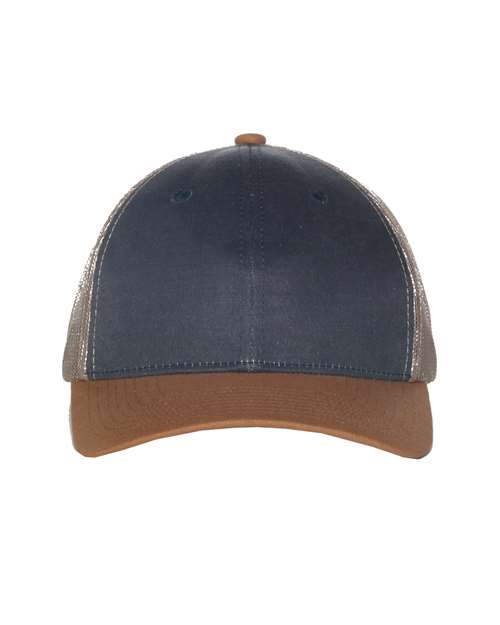 Tri-Color Mesh Back Trucker Cap HPD615M