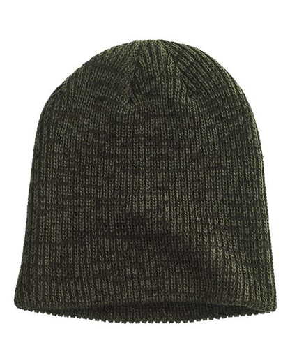 Ribbed Marled Beanie BA524