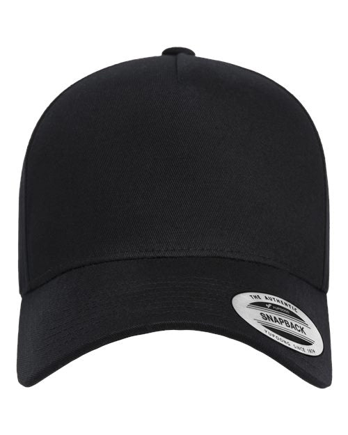 Retro Cotton Blend Trucker Snapback Cap 5079