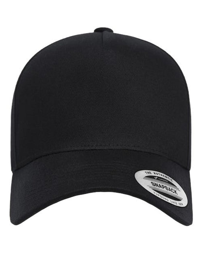 Retro Cotton Blend Trucker Snapback Cap 5079