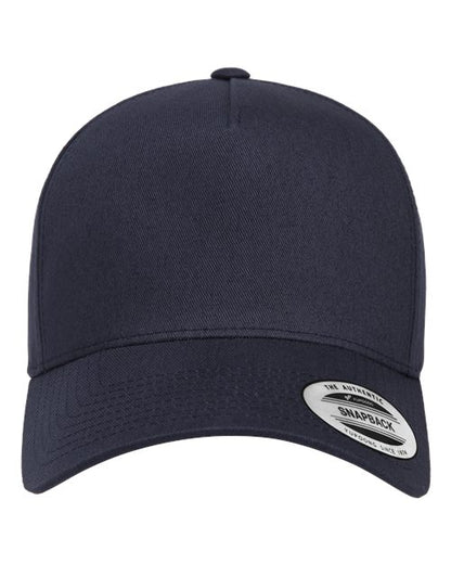 Retro Cotton Blend Trucker Snapback Cap 5079