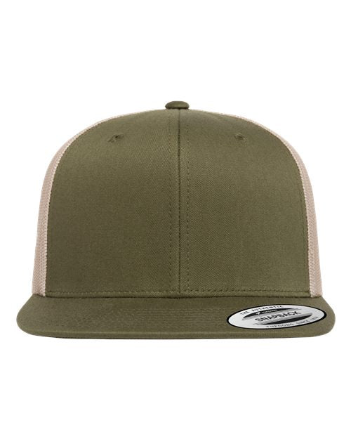 Retro High Profile Trucker Cap 6609