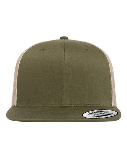 Retro High Profile Trucker Cap 6609