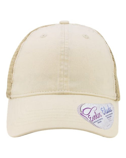 Women's Washed Mesh-Back Cap TESS