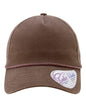 Women's Washed 5-Panel Rope Cap MAYA