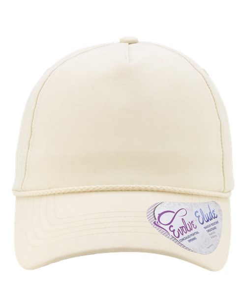 Women's Washed 5-Panel Rope Cap MAYA