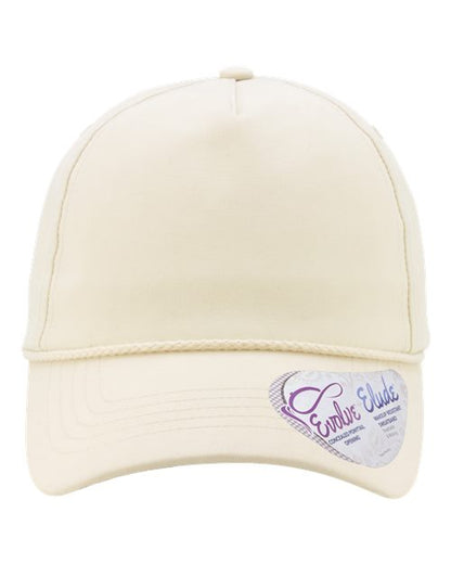 Women's Washed 5-Panel Rope Cap MAYA