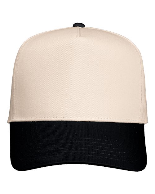Five-Panel Twill Cap 8869