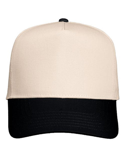 Five-Panel Twill Cap 8869