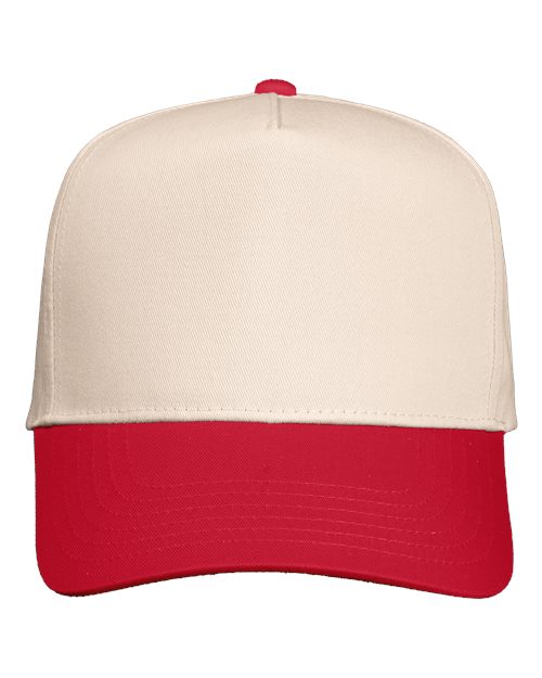 Five-Panel Twill Cap 8869